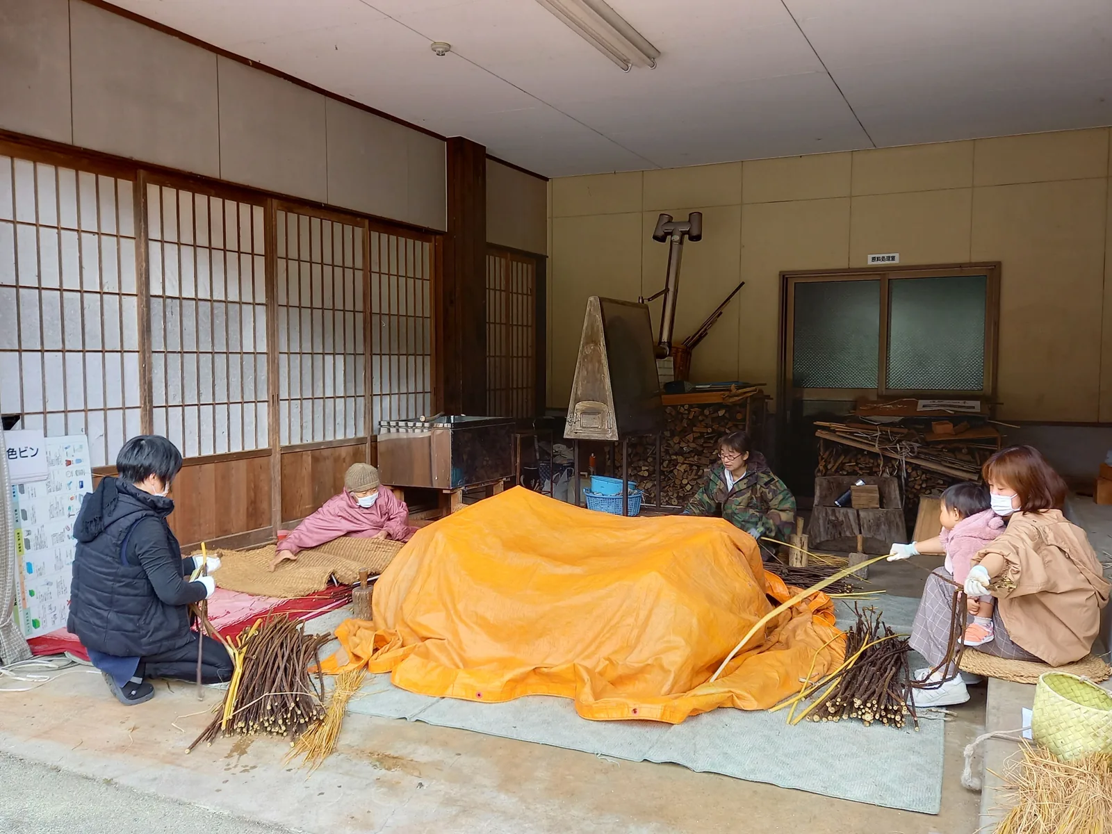 山中和紙 山中工房（いなか工芸館）