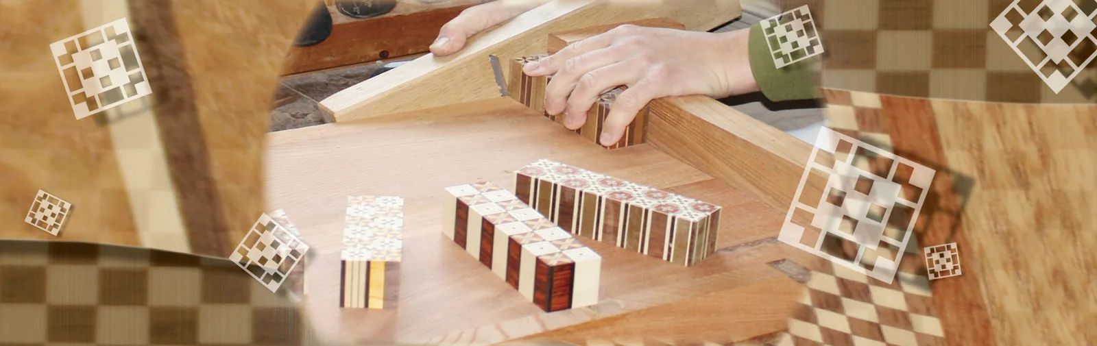 Hakone Yosegi Marquetry — Honma Woodcraft Studio / Honma Yosegi Museum
