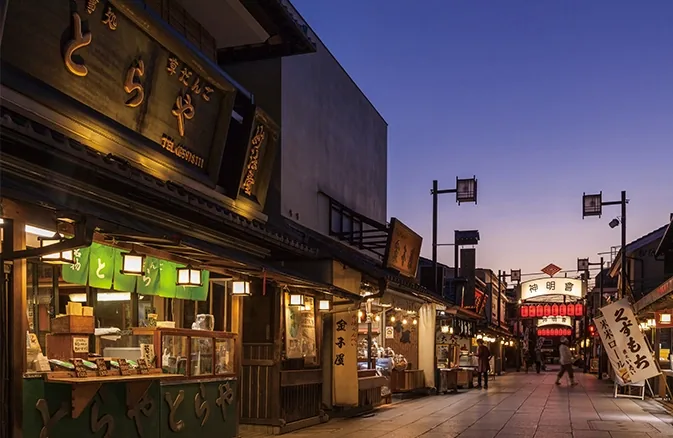 柴又帝釈天 門前参道商店街（重要文化的景観）