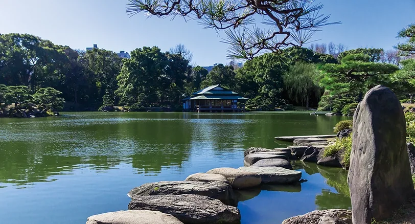 清澄庭園（岩崎家・回遊式林泉庭園）