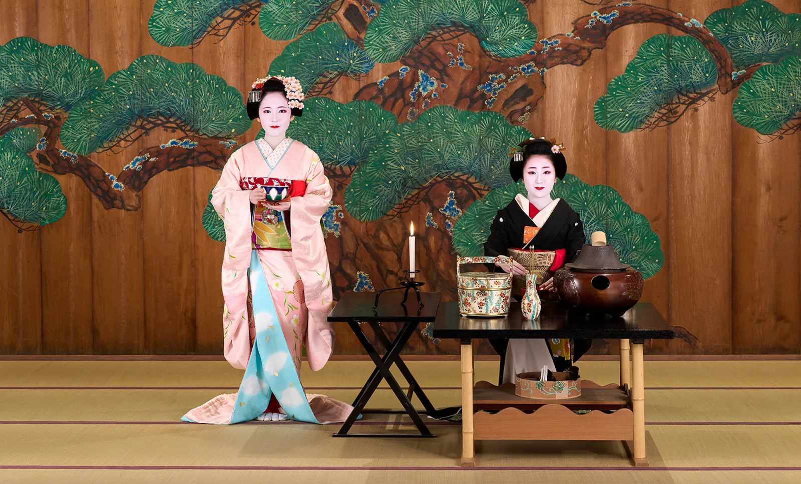 Gion: A Private Ozashiki with Geiko and Maiko