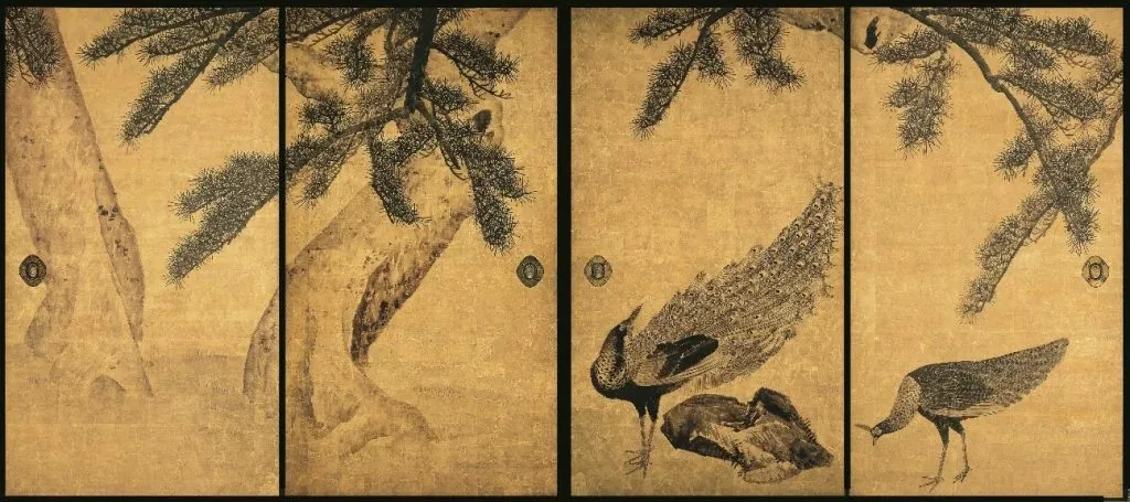 円山四条派 水墨画